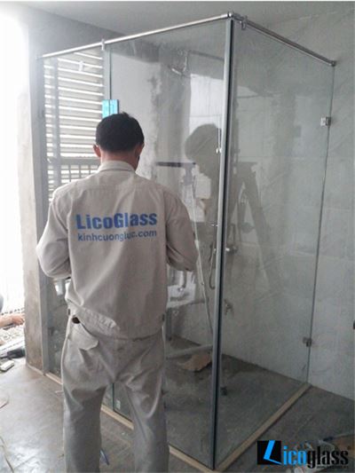 VÁCH TẮM KÍNH CHUNG CƯ LICOGLASS 