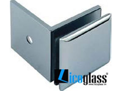 Kẹp tường kính có bas