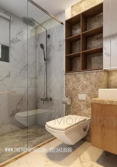 Vách tắm kính 180 độ cao cấp 