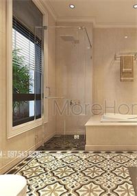 Vách tắm đứng biệt thự Vinhomes Green Bay