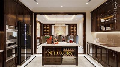 *25+ Mẫu Thiết Kế Phòng Bếp Ăn Tân Cổ Điển Sang Trọng Cho Không Gian Gia Đình