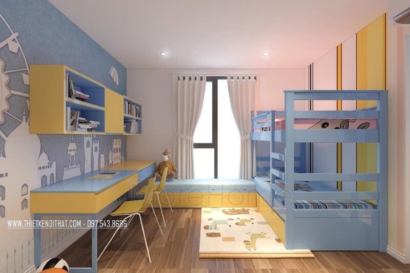 .
Để làm cho phòng ngủ của con bạn trở nên đẹp hơn, hãy trang trí nó bằng các tranh dán tường họa tiết. Chắc chắn rằng con bạn sẽ rất thích không gian riêng của mình.